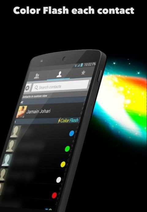Ringing Color Flashlight: Call скриншот 2
