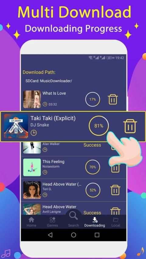 Free Music Downloader + Mp3 Music Download Song स्क्रीनशॉट 5