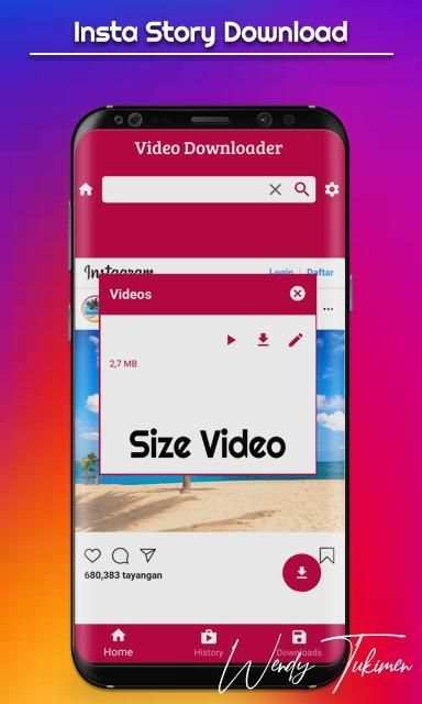 Vidonsta - Video Downloader For Instagram screenshot 2