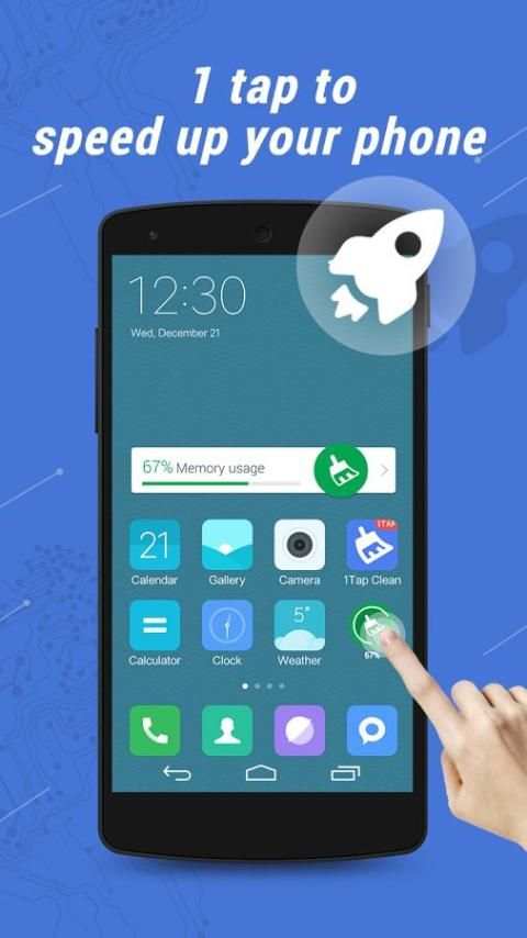 1Tap Clean(Boost&Junk Cleaner) 5 تصوير الشاشة