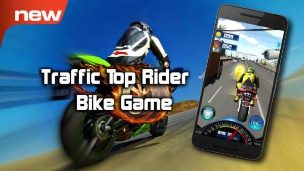 Traffic Top Rider Bike Game screenshot 4