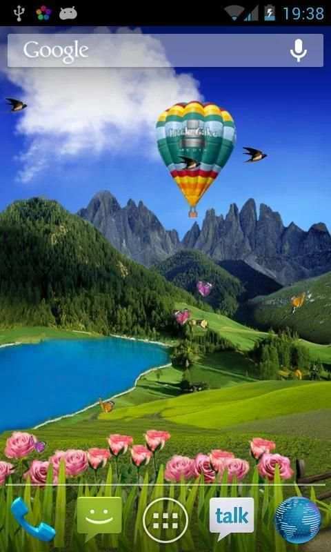 Mountain Live Wallpaper स्क्रीनशॉट 4