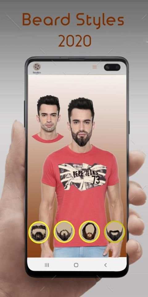 Men Photo Editor Beard, Hair Style, Mustache Dress स्क्रीनशॉट 4