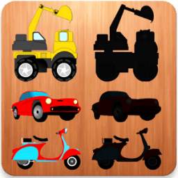 Vehicles Puzzles For Toddlers