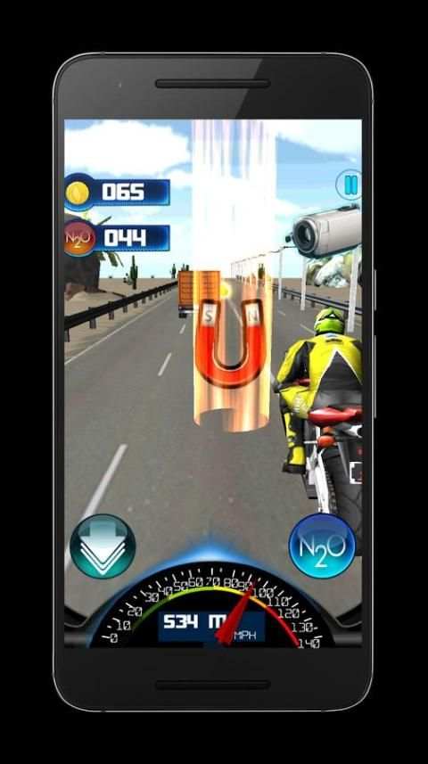 Traffic Top Rider Bike Game screenshot 3