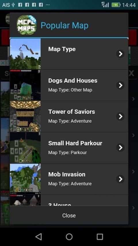 Best Maps for Minecraft PE 4 تصوير الشاشة