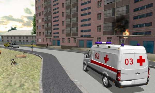 Ambulance Simulator 3D 1 تصوير الشاشة