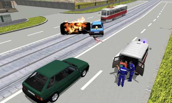 Ambulance Simulator 3D 5 تصوير الشاشة