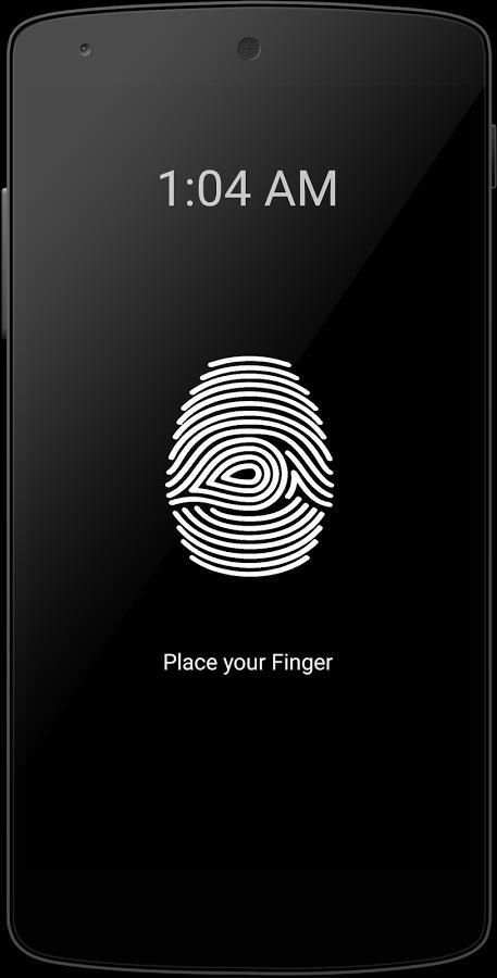 Fingerprint app Lock (romp) 3 تصوير الشاشة