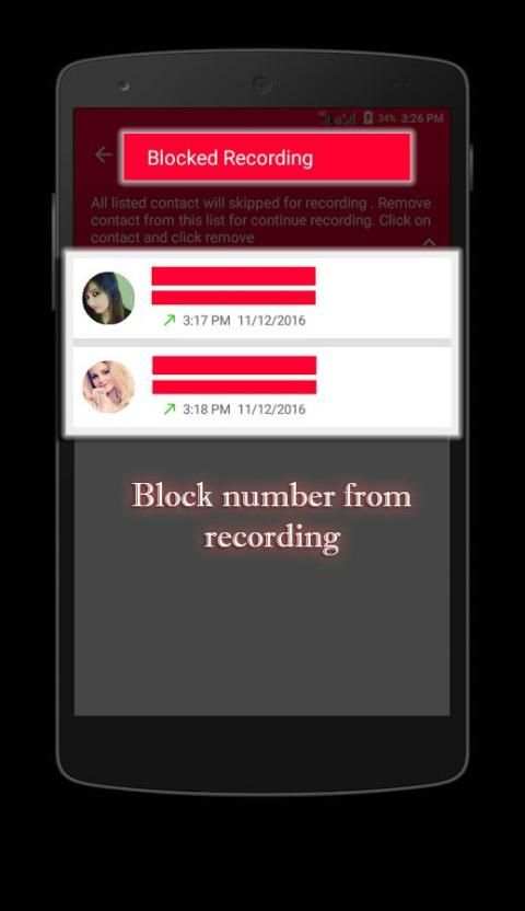 Automatic Call Recorder स्क्रीनशॉट 6