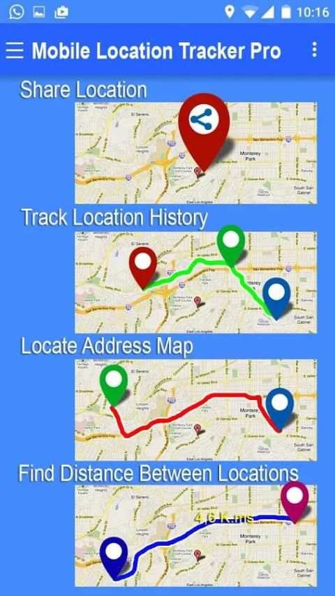 Mobile Location Tracker Pro screenshot 9