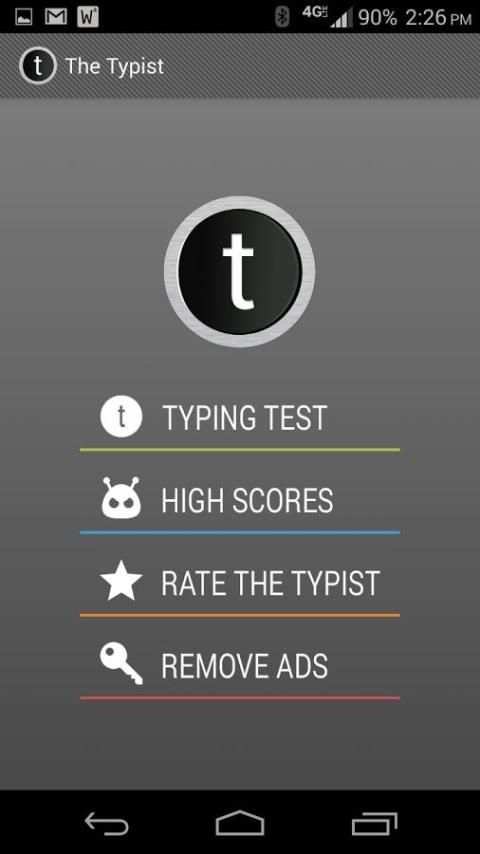 Typist: A Quick Typing Test screenshot 7