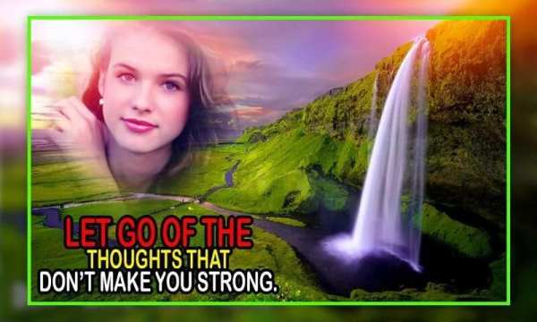 Waterfall Photo frame screenshot 1