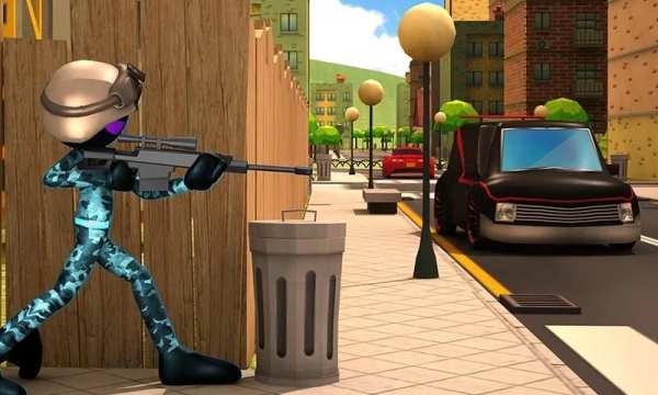 Stickman Sniper Squad 2017 screenshot 13