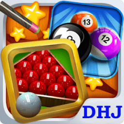ikon Snooker billiard - 8 ball pool