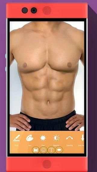 Six Pack-Six Pack Photo Maker स्क्रीनशॉट 4