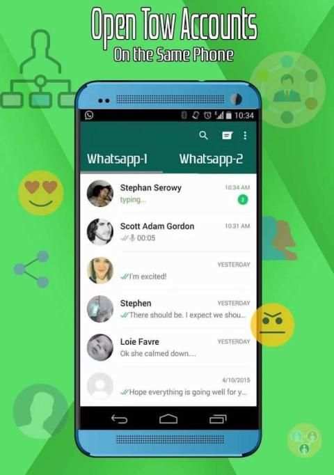 Multi Whatsapp Accounts screenshot 1