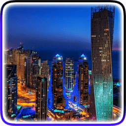 ikon Night City Dubai Video LWP
