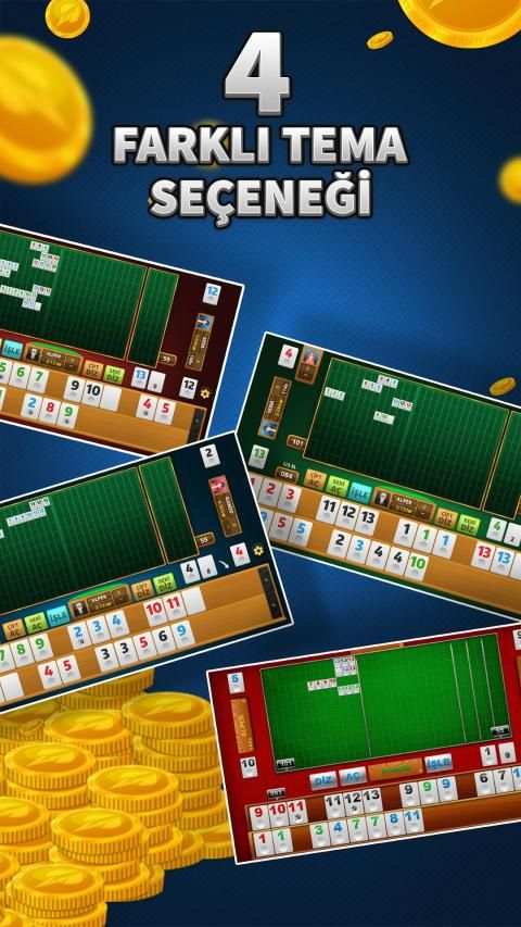 101 Okey HD İnternetsiz - Yüzbir Okey HD screenshot 4