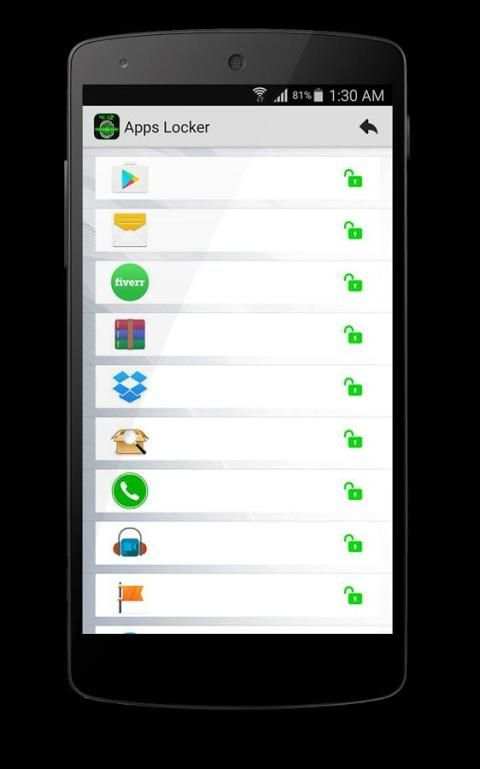 AppLock -Fingerprint Simulator 2 تصوير الشاشة