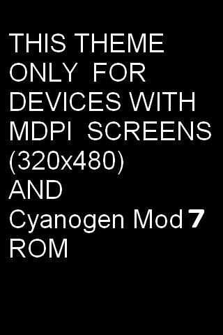 Touchwiz 5 CM7 Theme MDPI 7 تصوير الشاشة
