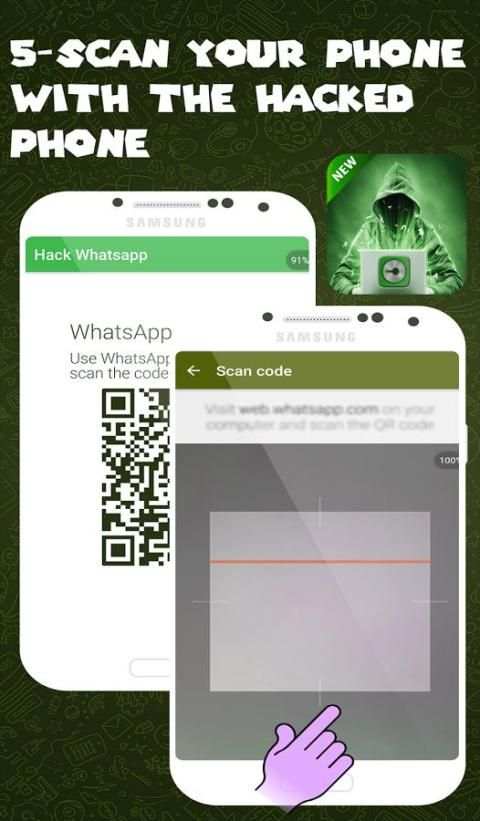 Hack WhatsApp prank स्क्रीनशॉट 2