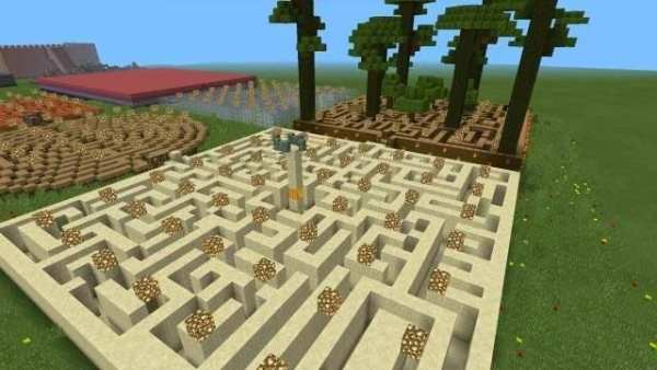 Mega maze map for Minecraft PE screenshot 8