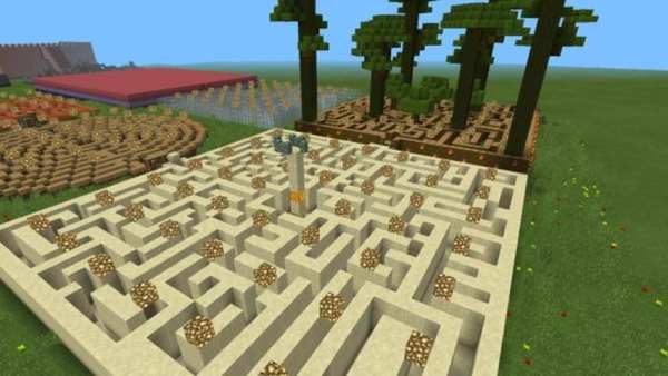 Mega maze map for Minecraft PE screenshot 4