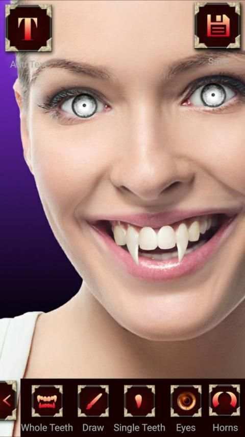 Vampire Photo Camera 3 تصوير الشاشة
