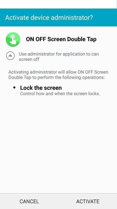ON OFF Screen Double Tap 3 تصوير الشاشة