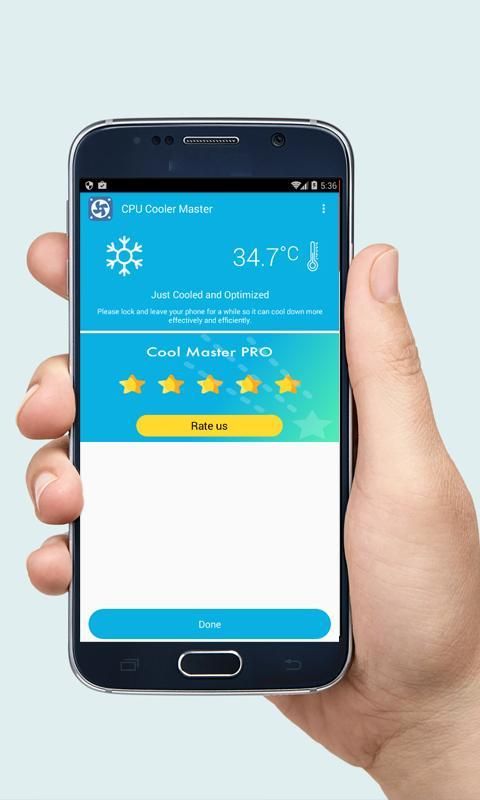 CPU Cooler - Cool Down Phone 1 تصوير الشاشة