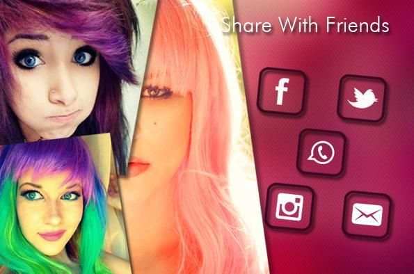 Hair And Eye Color Changer скриншот 1