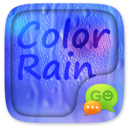 GO SMS COLOR RAIN THEME أيقونة
