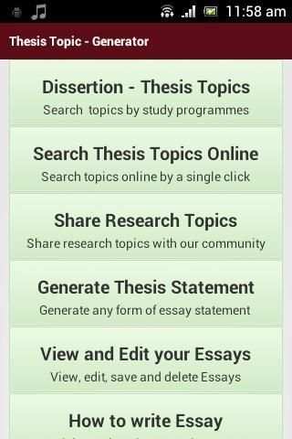 Writing Thesis screenshot 4