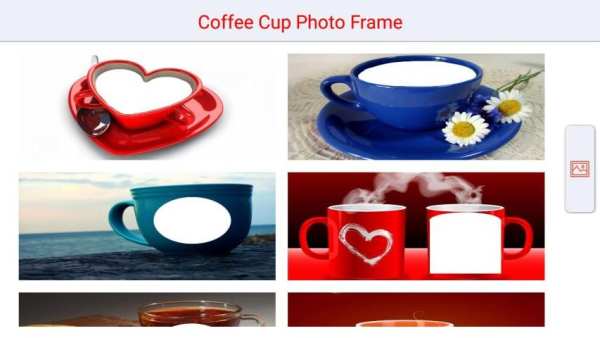 Coffee Cup Photo Frame скриншот 1