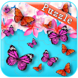 Butterfly jigsaw puzzle आइकन