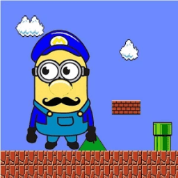 ikon Super-minion jump