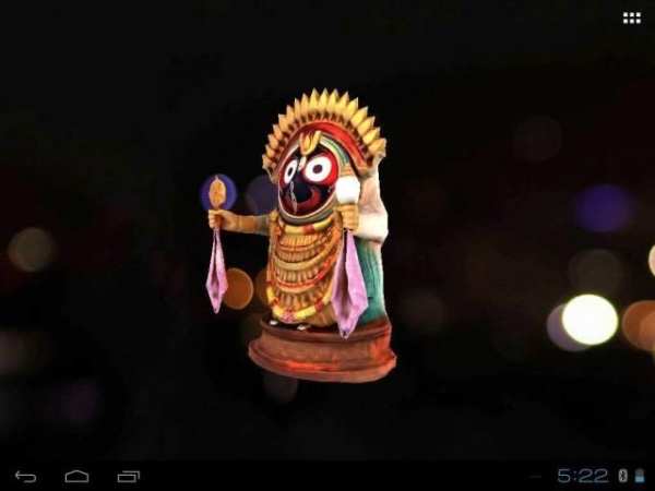 3D Jagannath Live Wallpaper स्क्रीनशॉट 12
