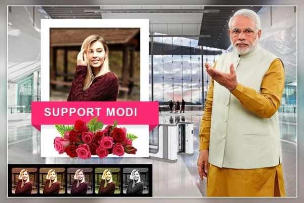 Modi Photo Frame - Selfie with Modi screenshot 2