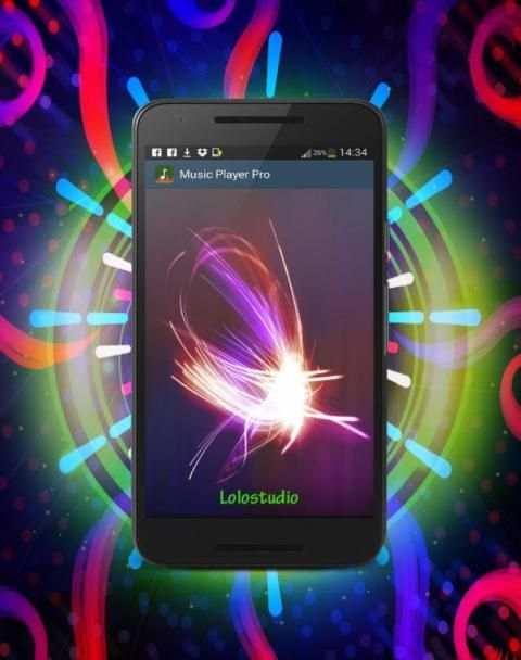 Pro mp3 Music Player скриншот 2