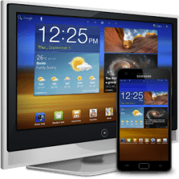 Second screen mirroring Link أيقونة