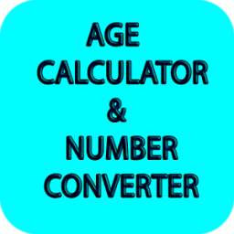 Age Calculator Number Convert