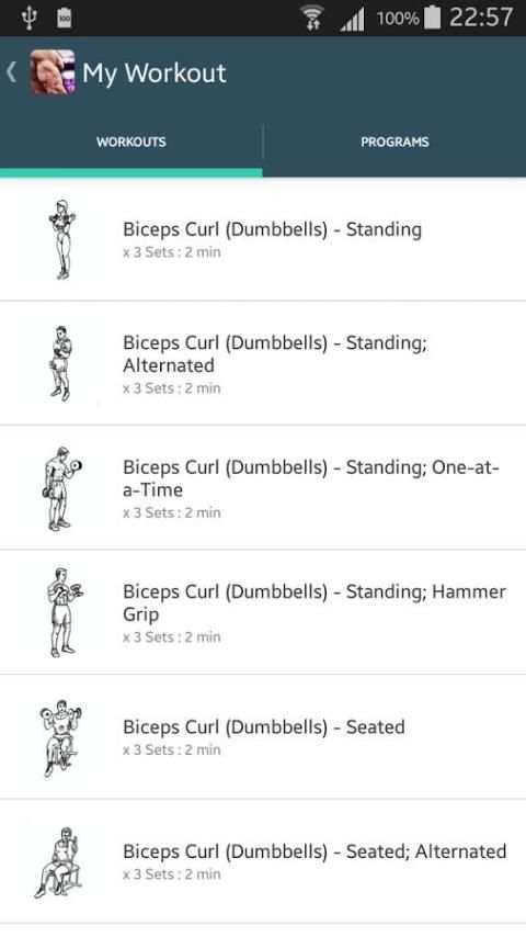 My Workout screenshot 1