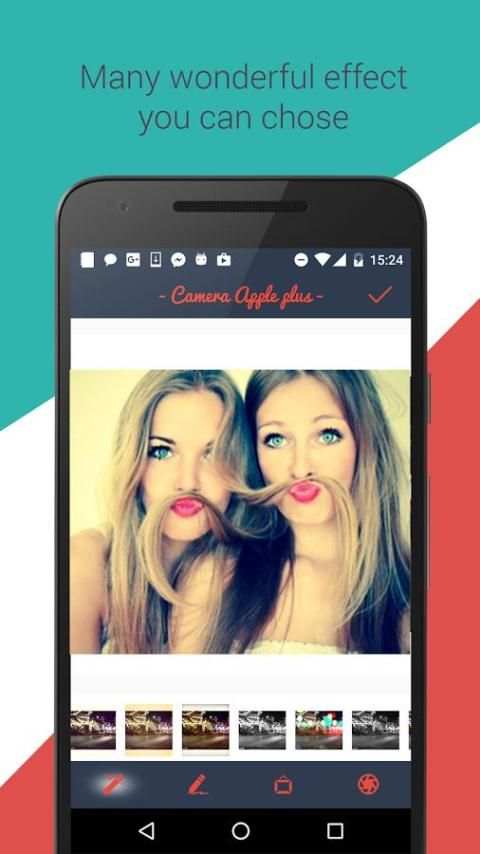 Selfie Camera for iPhone 7 screenshot 1