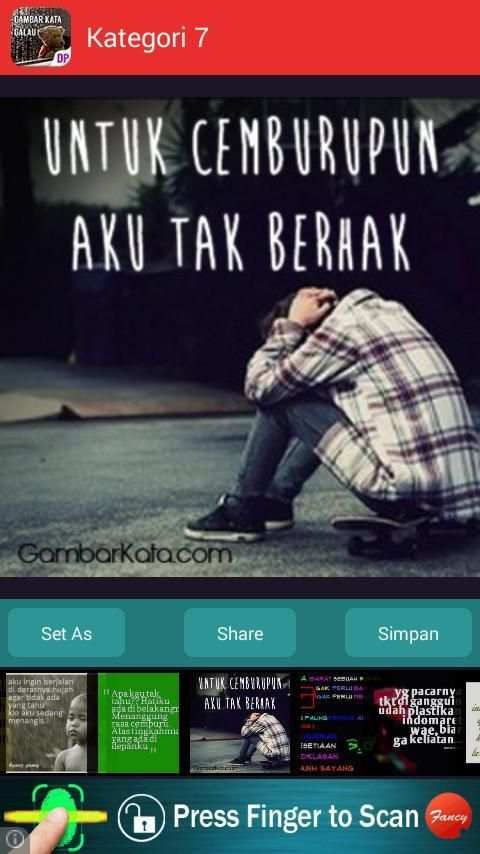 Gambar Kata Galau screenshot 1