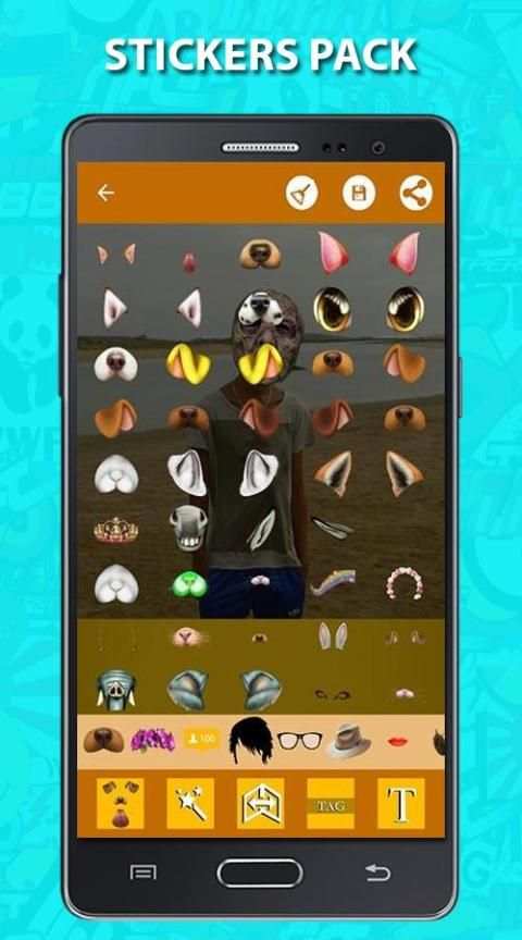 Snap photo filter & sticker स्क्रीनशॉट 3