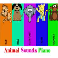 Animal Sounds piano for kids