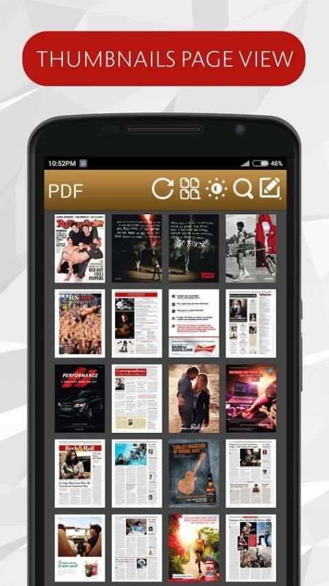 Fast PDF Reader स्क्रीनशॉट 7