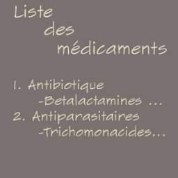 Liste des médicaments
