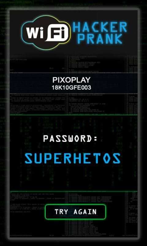 Wifi Password Hacker Prank screenshot 1